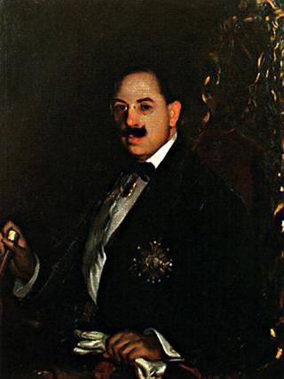 Portrait of man