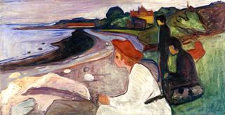 Young People on the Beach (The Linde Frieze)