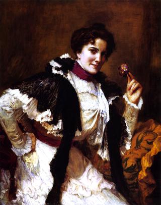 A Woman with a Posy