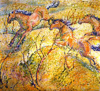 Jumping Horses