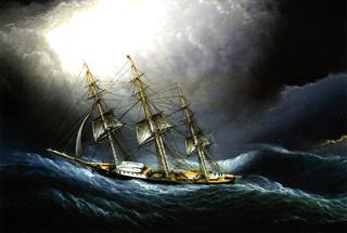 Clipper Ship at Cape Horn