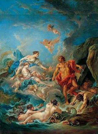 Hôtel Bergeret de Frouville - Juno Asking Aeolus to Release the Winds