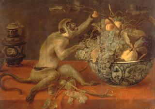 Still Life with a Monkey