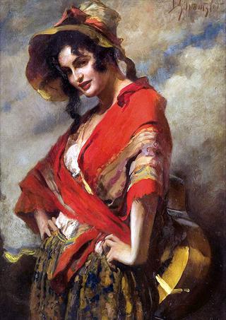 Girl with Guitar
