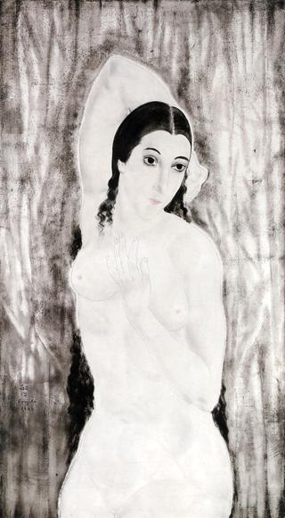 Nude with Raised Arms
