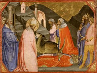 Saint Sylvester and the Dragon