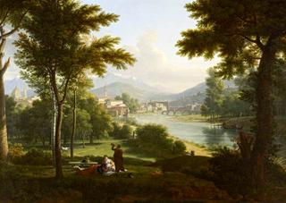 A View of Florence from the North Bank of the Arno