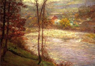 Morning on the Whitewater, Brookille, Indiana