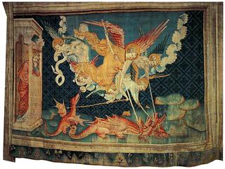 Saint Michael Fighting the Dragon