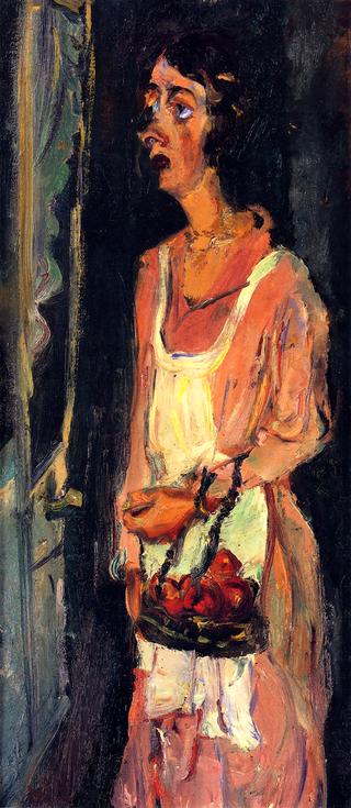 Jeanne with Bread Basket