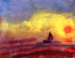 Sailors and the Sinking Sun