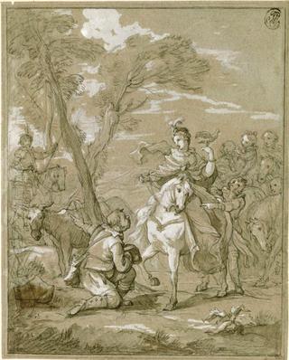 Story of Don Quixote - The Meeting of Don Quixote and Sancho with the Duchess