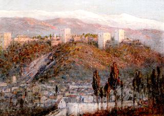 Sundown at the Alhambra