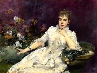 The Lady with the Flowers (La dame avec les fleurs)
