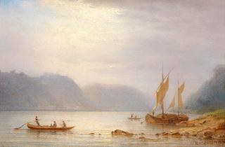 Midday Sun at St.Goarshausen