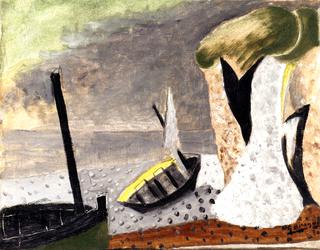 Cliff and Boat