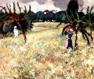 Woman Picking Fruit