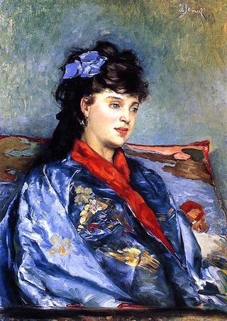 The Blue Kimono