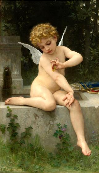 Cupid with Butterfly