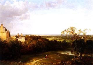 View Toward London from Hampstead Heath