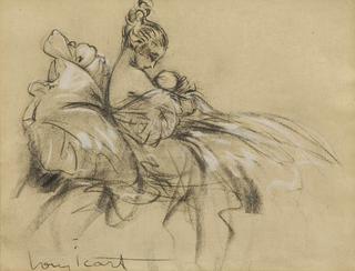 Young Mother With Child