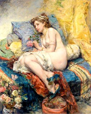 The Model's Repose
