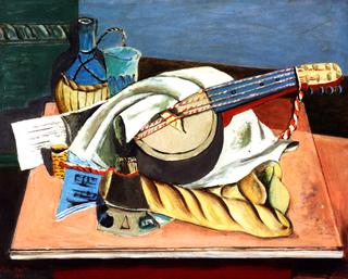 Still LIfe with Mandolin