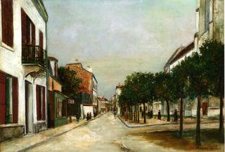 Rue du Moutier and Place dl la Mairie at Villejuif