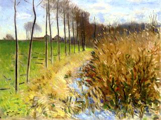 The Watering Place at Mizy sur Yonne