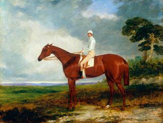 1844年橡树队冠军“公主”与骑师