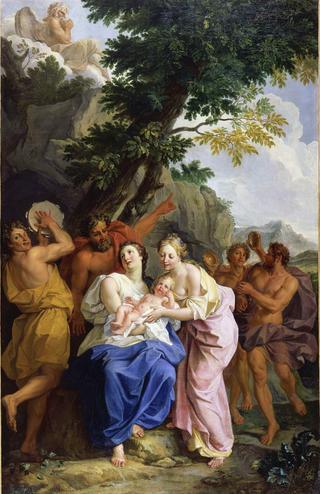 Jupiter Raised by the Korybantes