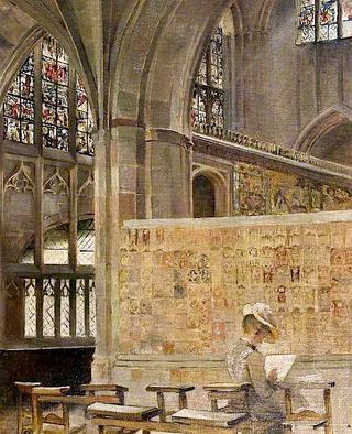 Malvern Abbey, Worcestershire