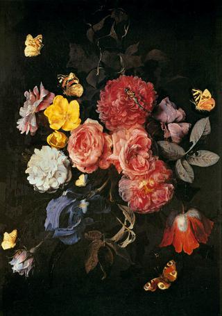 蝴蝶花花瓶