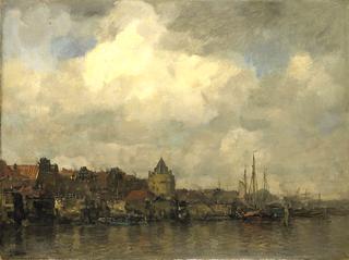 The Schreierstoren and the Buitenkant in Amsterdam