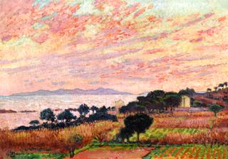 The Bay at Sunset (Saint Clair)