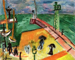 View of the Port, Sainte-Adresse