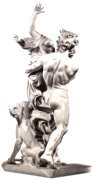 Pluto and Proserpina (rear view)