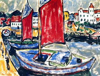 Sailboat in Harbor