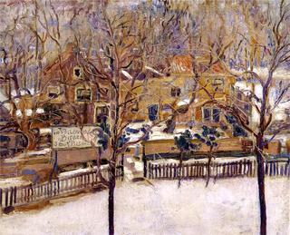 Houses in the Snow