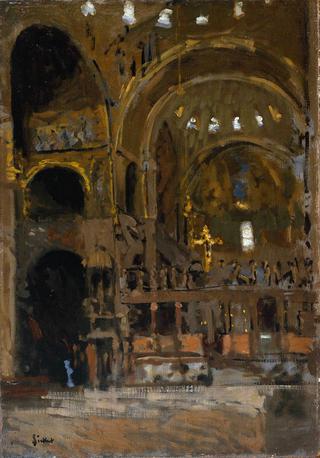 威尼斯圣马可教堂内部