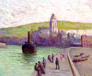 Le Treport, the Jetty