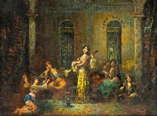 Oriental Dancers and Musicians