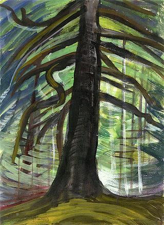Dead Tree in the Forest