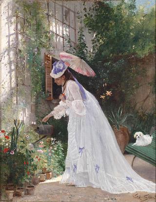 Tending the Flowers