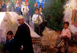 Procesion de escolares