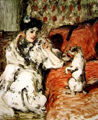 Mrs. Bunny and her Jack Russell