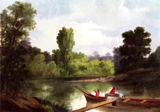 Chinook Indian Guides on the Clackamas River