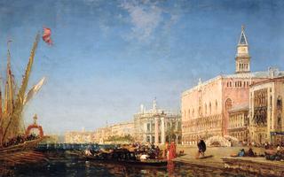 Figures on the Riva degli Schiavoni