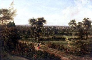 A Panoramic View of London from Denmark Hill