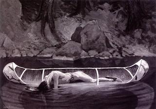 'Sideways Fell Into the River, Plunged Beneath the Sluggish Water'